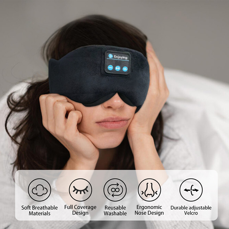 Cenários de uso de máscara para os olhos inteligentes do Bluetooth