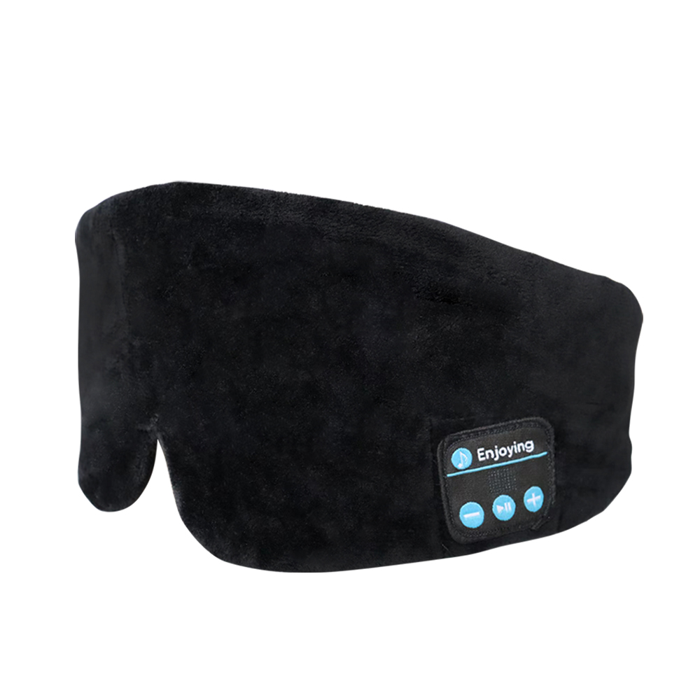 Por que a máscara ocular de algodão Bluetooth Sleeping Headphoens Black está se tornando essencial para um sono melhor?