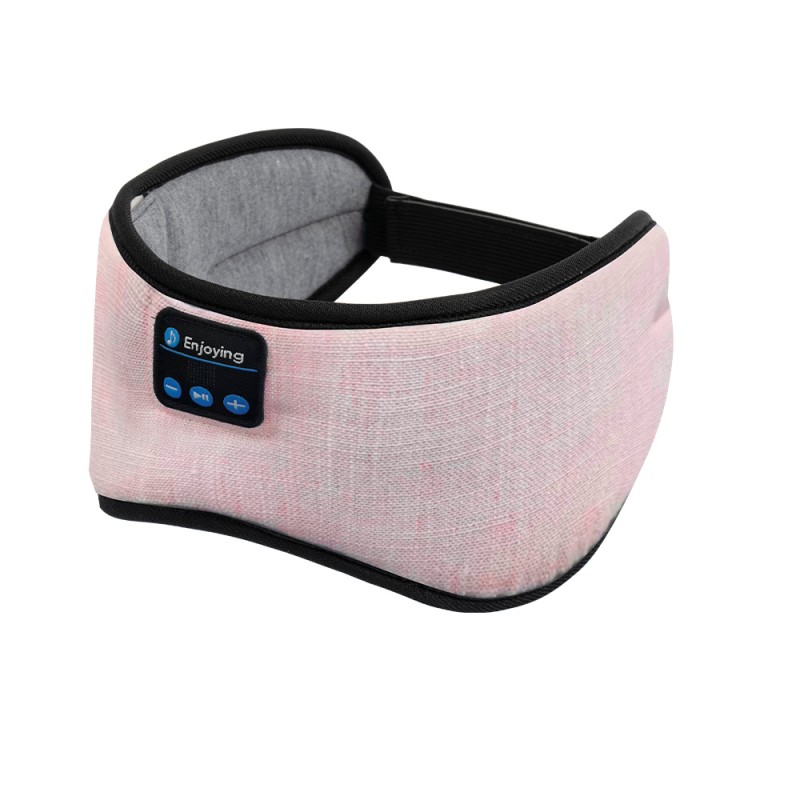 Os benefícios práticos da máscara ocular Bluetooth centrada em algodão rosa para dormir melhor