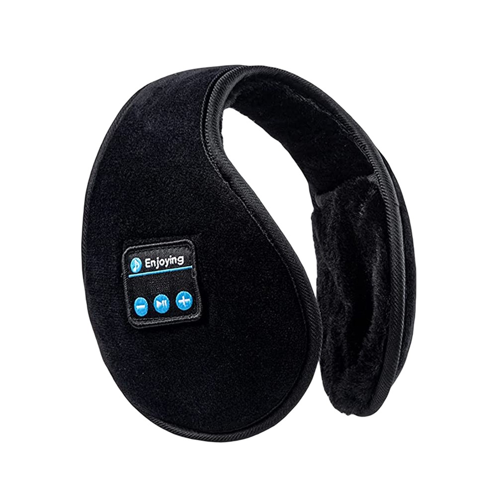 Protetores auriculares Bluetooth inverno pretos