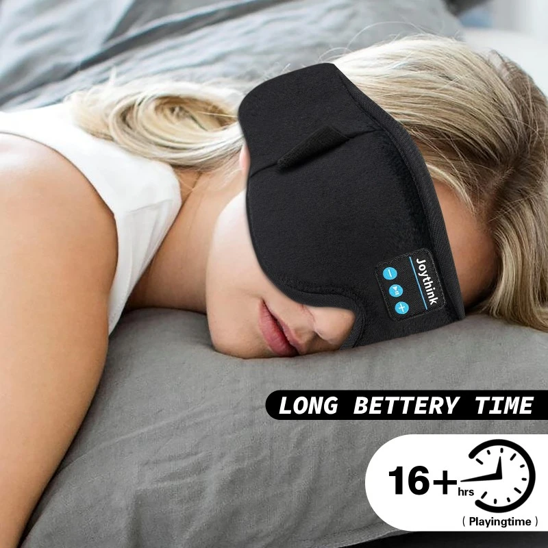 Car Bluetooth Sleep Eye Mask Black