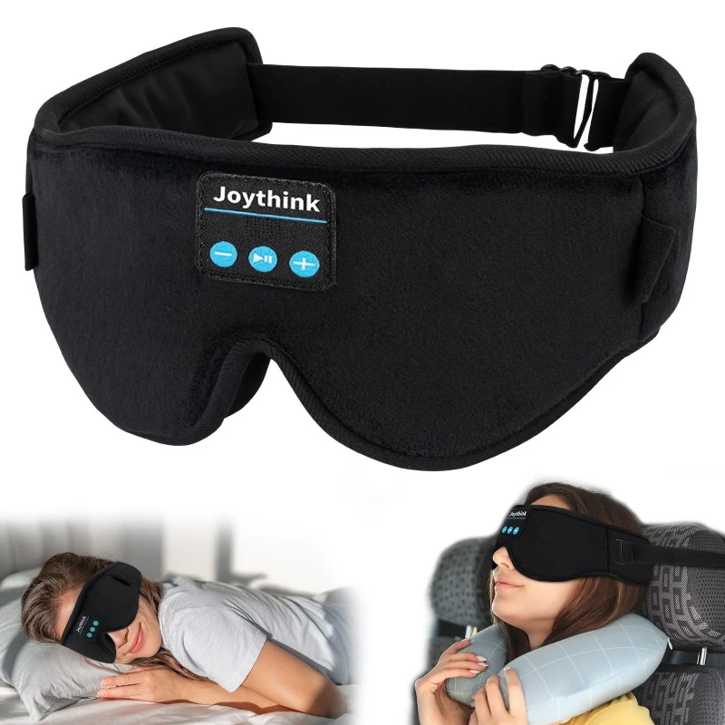 Car Bluetooth Sleep Eye Mask Black